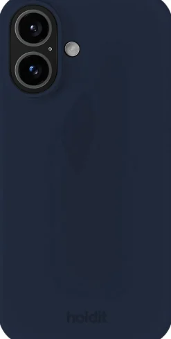 Silicone Case iPhone 16 Midnight Blue