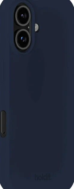 Silicone Case iPhone 16 Midnight Blue