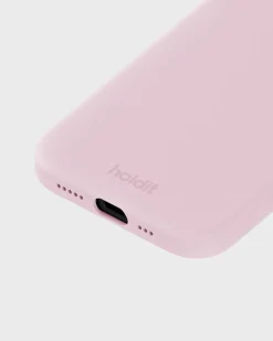 Silicone Case iPhone 14/13 Pale Pink