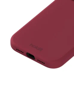 Silicone Case iPhone 17 Pro Red Velvet
