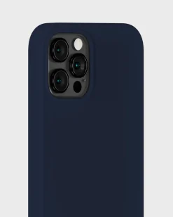 Silicone Case iPhone 12/12 Pro Midnight Blue
