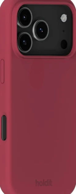 Silicone Case iPhone 17 Pro Max Red Velvet