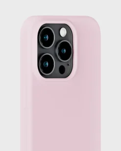 Silicone Case iPhone 15 Pro Pale Pink
