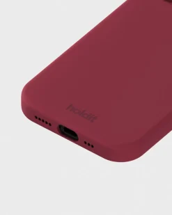 Silicone Case iPhone 17 Red Velvet