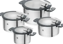 Simplify Grydesæt, 4-dele, Rustfrit stål