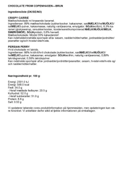 Simply® CHOCOLATE FROM COPENHAGEN chokoladeæske (180g)