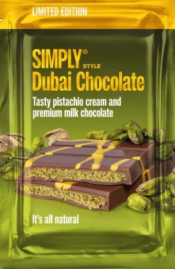 Simply® DUBAI STYLE CHOCOLATE chokoladebar (90g)
