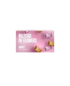 Simply® INSTEAD OF FLOWERS chokoladeæske (180g)