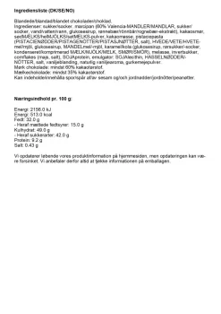 Simply® MERRY CHOCOLATE HEART chokoladeæske (200g)