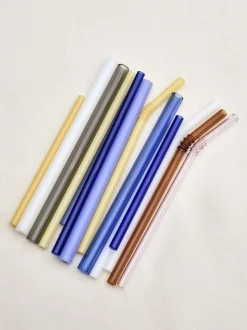 Sip-Straight Straw Set of 4-Opaque