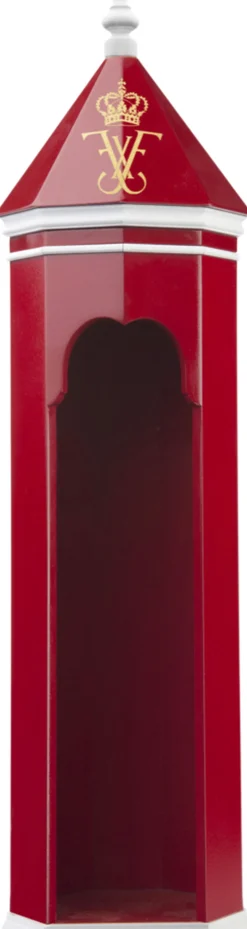 Skilderhus Frederik 10 H36 rød/hvid