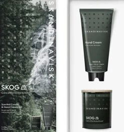 SKOG Scented Candle & Hand Cream Set