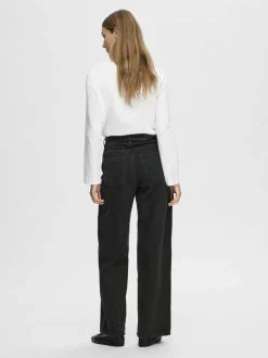 SLFESSENTIAL LS BOXY TEE NOOS