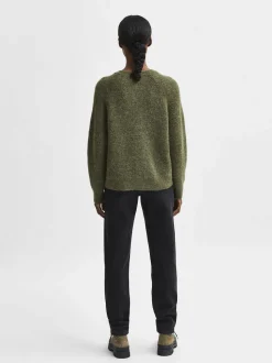 SLFLULU LS ALPACA BLEND KNIT SHORT CARDIGAN B