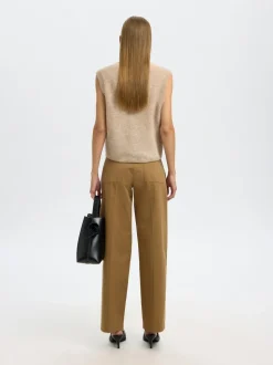 SLFLULU SL BUTTON O-NECK VEST NOOS