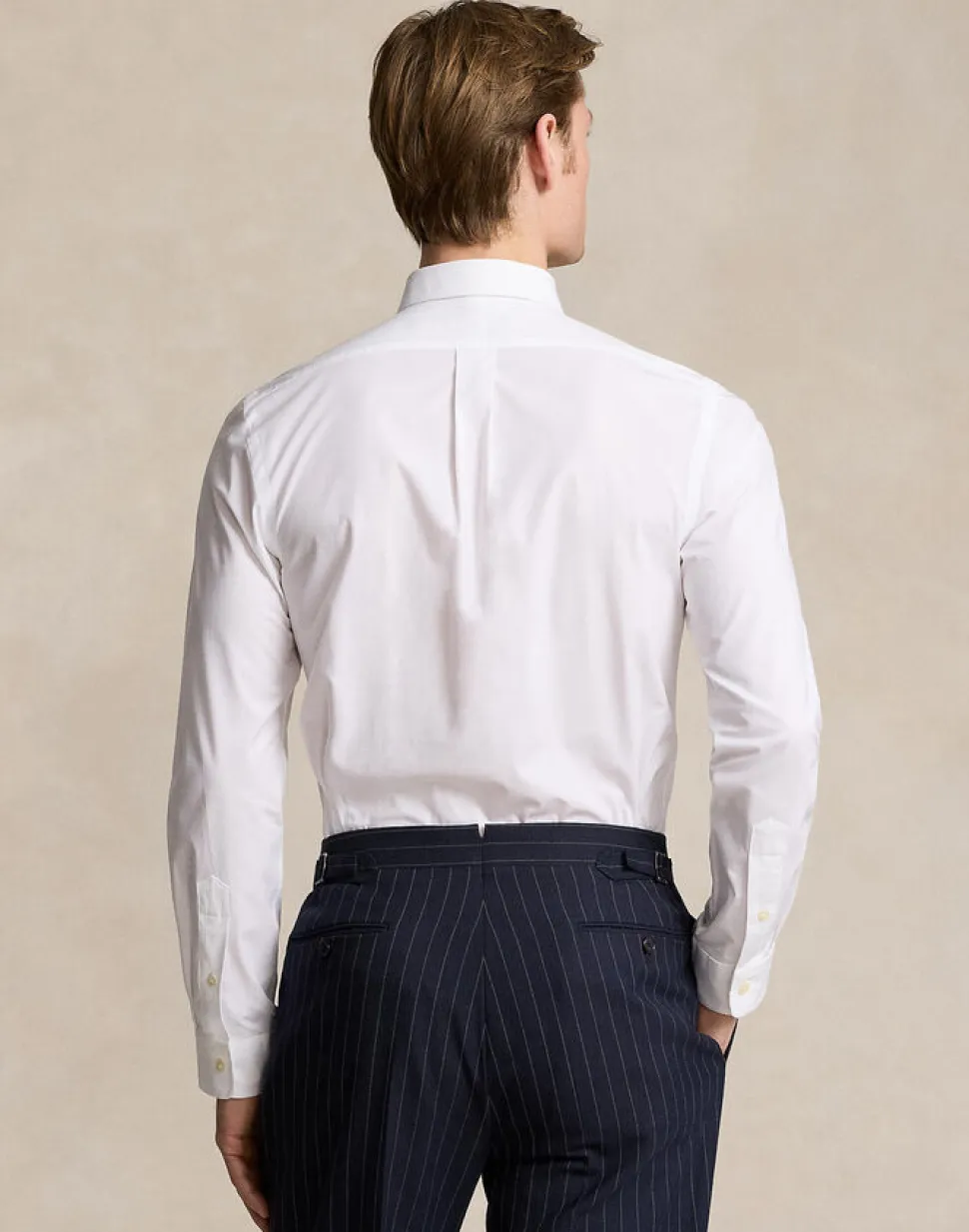 Slim Fit Stretch Poplin Shirt