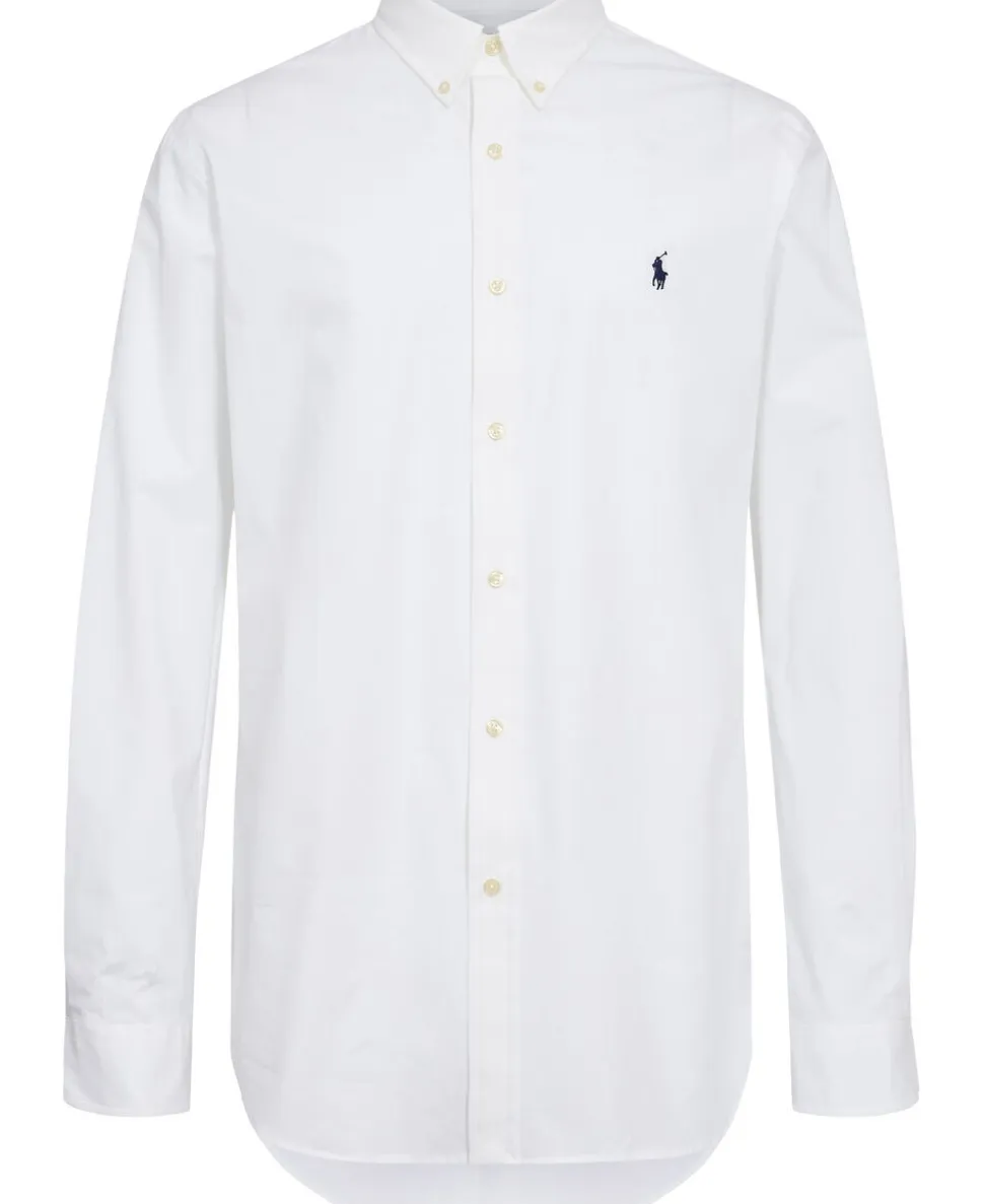 Slim Fit Stretch Poplin Shirt