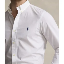 Slim Fit Stretch Poplin Shirt