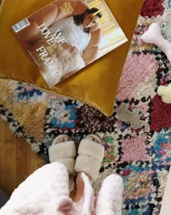 Slippers Straps (of 100% New Zealand Sheepskin) Natur