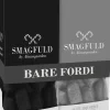 Smagfuld Gavepakning - BARE FORDI (sort/grå)