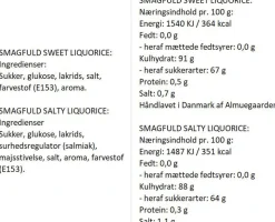 Smagfuld Gavepakning - BARE FORDI (sort/grå)