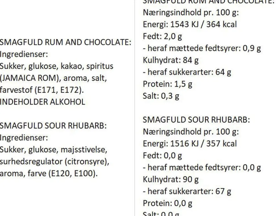 Smagfuld Gavepakning - ELSKER DIG (rød/bronze)