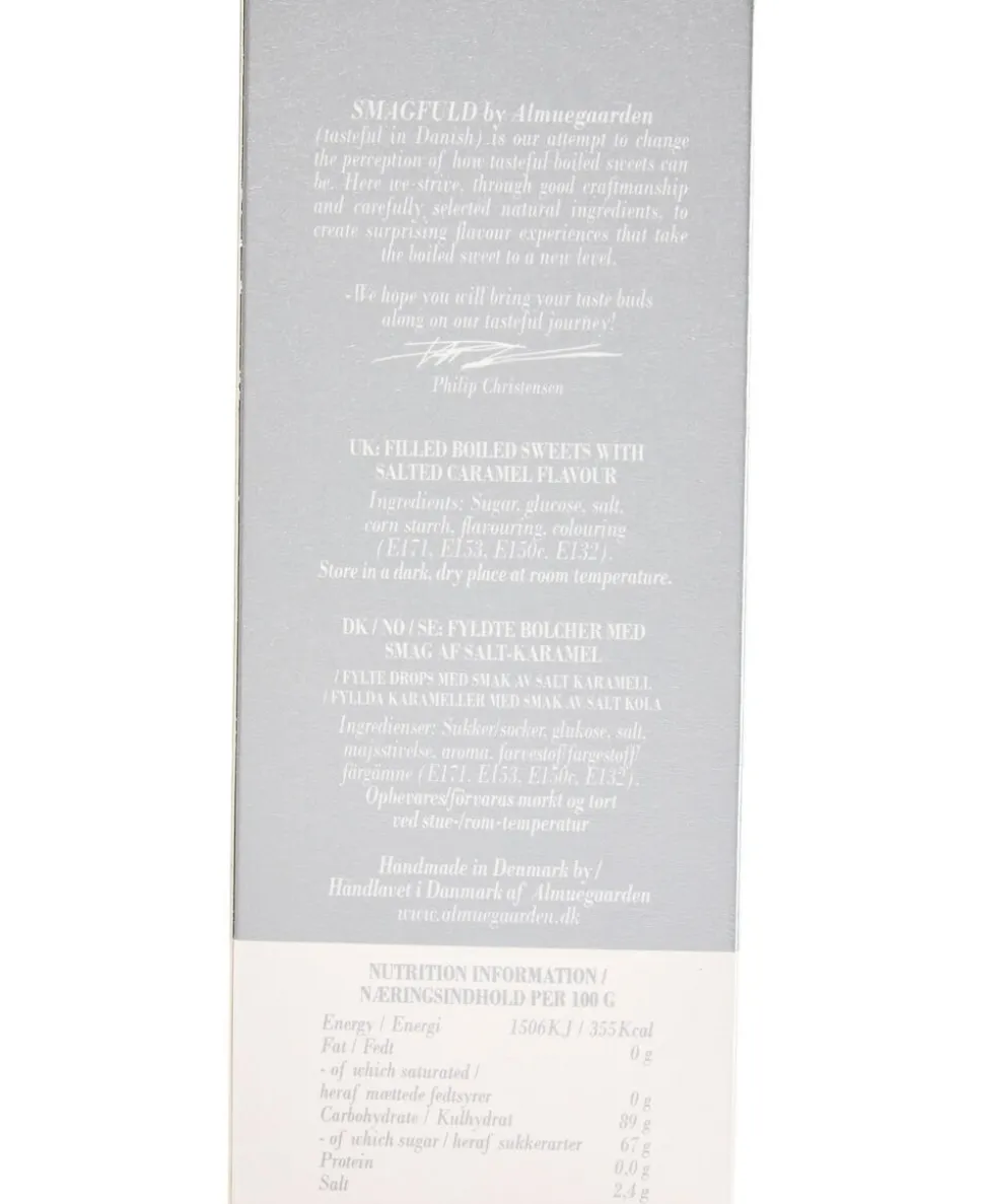 Smagfuld Gavepakning - GOD PÅSKE (gul/sølv)