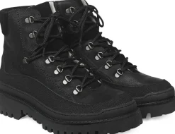 Snørestøvle med uldfoer