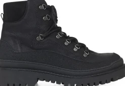 Snørestøvle med uldfoer