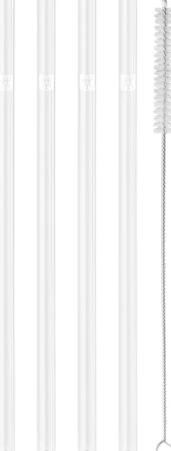 Sorrento Sugerør i glas, klar