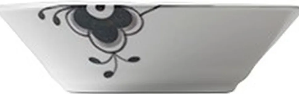 Sort Mega Riflet 17 cm. dyb tallerken