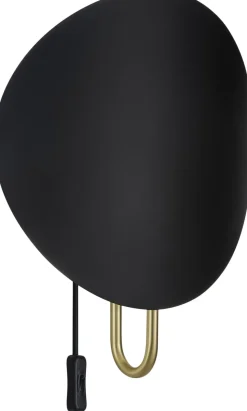 Spargo | Væglampe | Sort/Messing