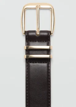 Square buckle belt