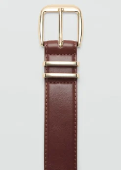 Square buckle belt