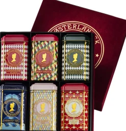 Østerlandsk Gaveæske, 6 dåser exclusiv velour - Denmark edition