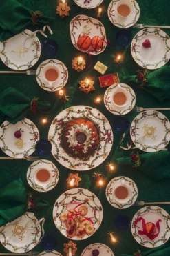 Stjerne Riflet dug grøn 320 cm