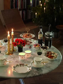 Stjerne Riflet Jul 30 cl. konfektskål 2 stk.