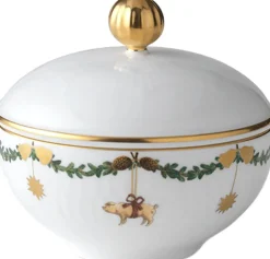 Stjerne Riflet Jul 15 cl. skål med låg