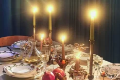 Stjerne Riflet Jul 22 cm. fad