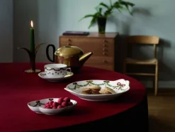 Stjerne Riflet jul fad 17,5cm