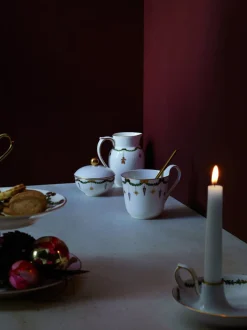 Stjerne Riflet Jul lysestage