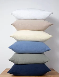 Stonewashed muslin sengesæt