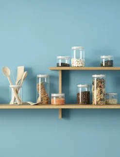 STORE-IT opbevaringsglas 1 l, light grey