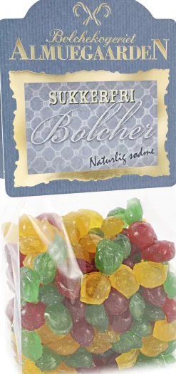 Sukkerfri Frugtperle bolcher med smag af blandet frugt