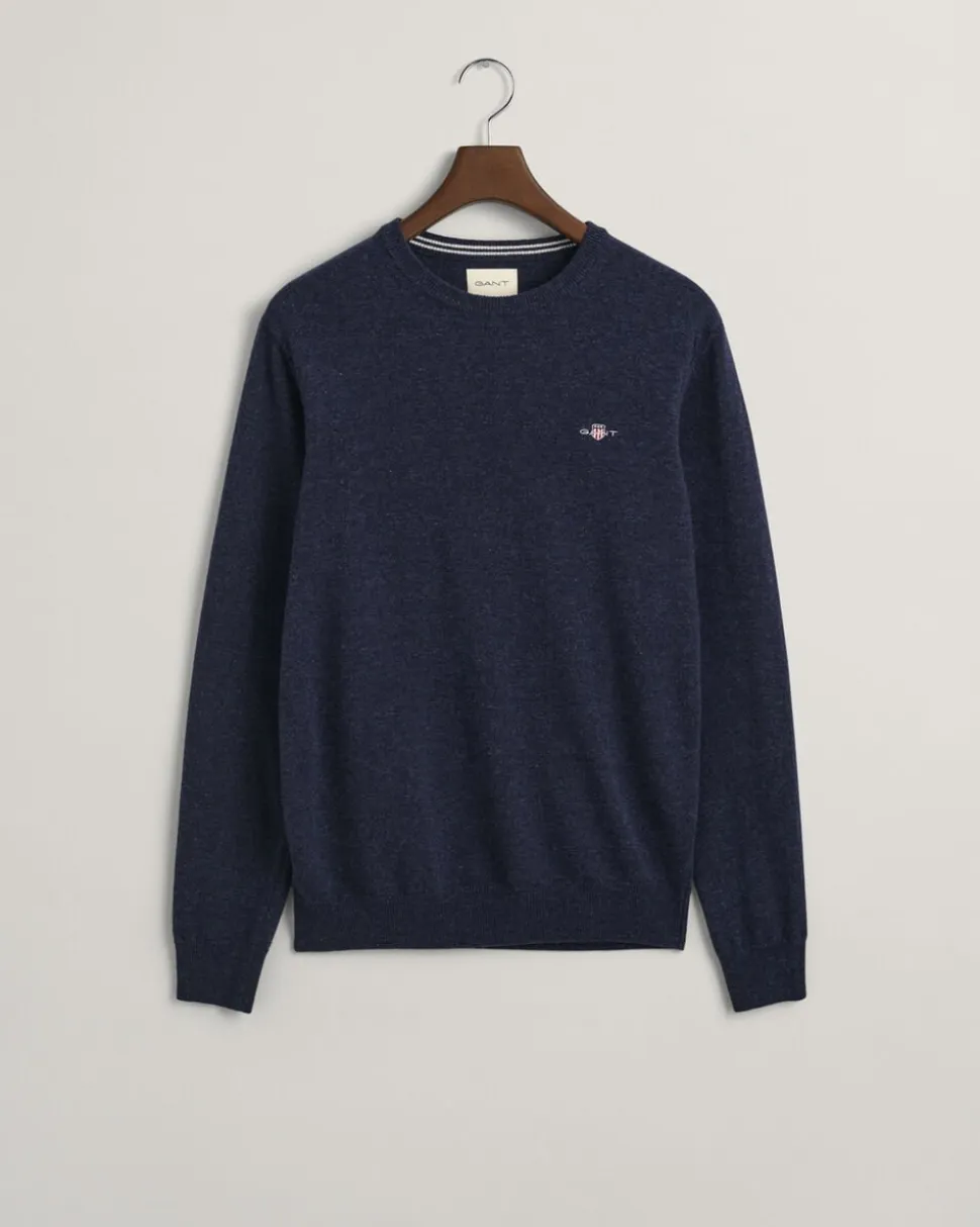 SUPERFINE LAMBSWOOL C-NECK