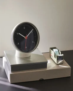 Table Clock-White_