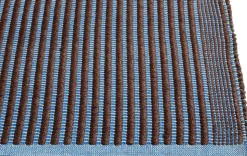 Tapis-140 x 200-Chestnut and blue