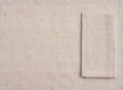 Tavolo Napkin/Placemat-Set of 4-Soft beige