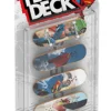 Tech Deck Skate 4 Pack Mu