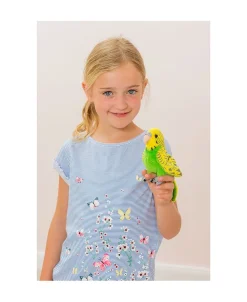 Teddy Hermann - Undulat grøn 13 cm